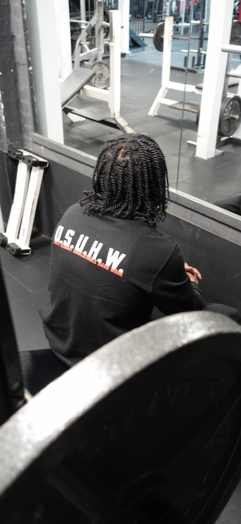 D.S.U.H.W Black SweatSuit