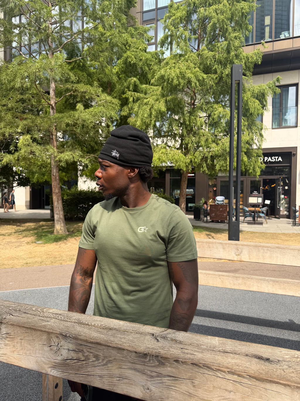Greaze Definition Khaki Tee