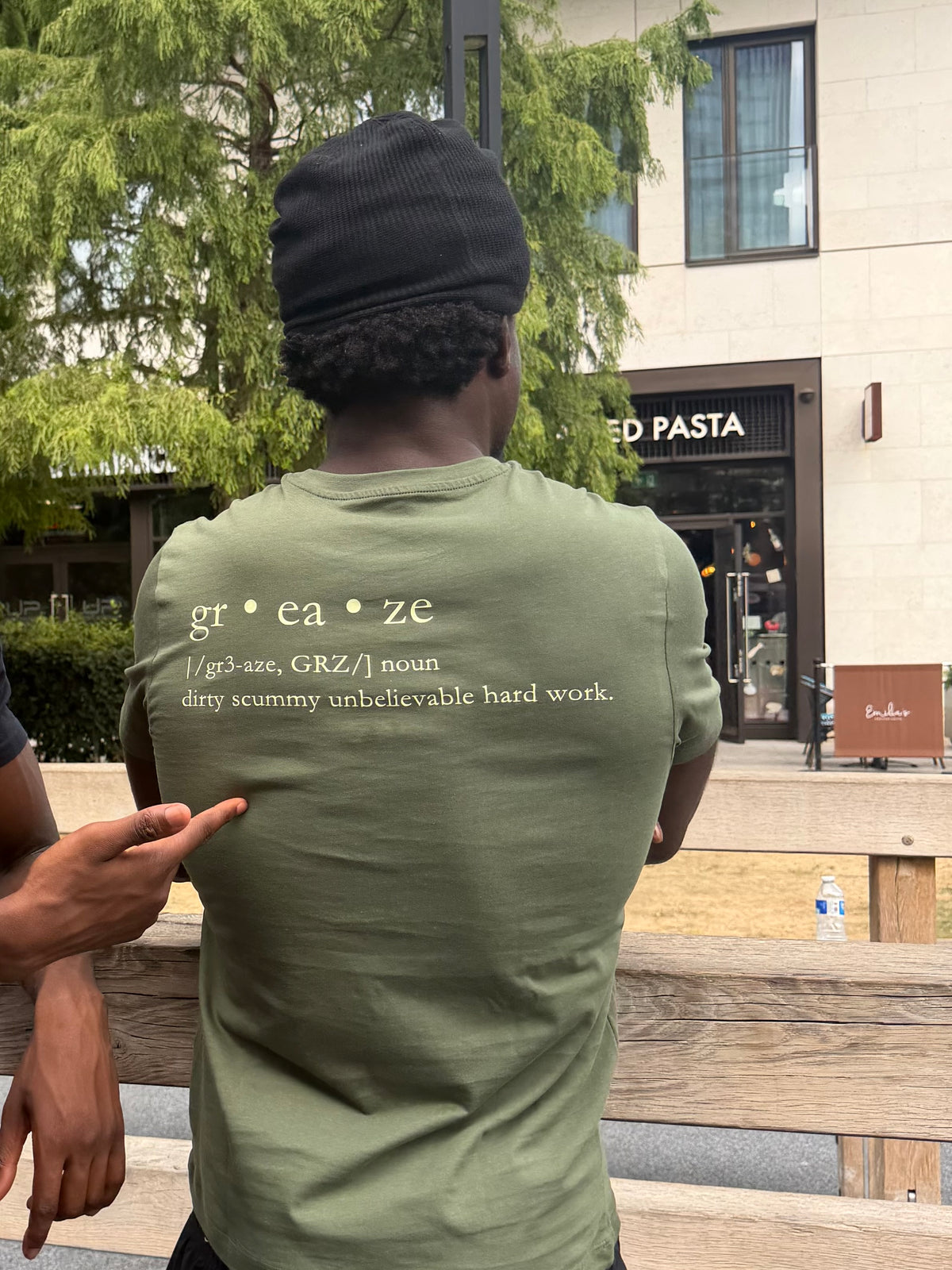 Greaze Definition Khaki Tee